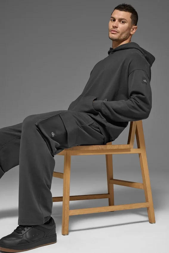 Double Take-huvtröja – antracit