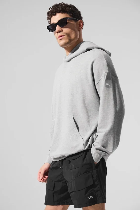 Double Take-huvtröja – Athletic Heather Grey