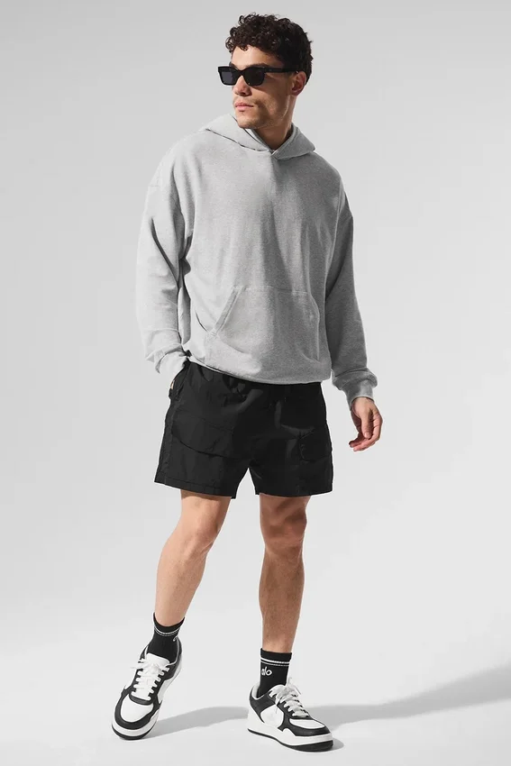 Double Take-huvtröja – Athletic Heather Grey