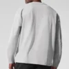 Double Take långärmad tröja – Athletic Heather Grey