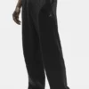 Double Take Straight Leg Byxor – Black