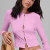 Dreamlight långärmad topp – Candy Heart Pink