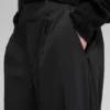 Dreamscape-byxor med High-Waist (korta) – svarta