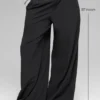 Dreamscape-byxor med High-Waist (långa) – Svart