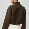 Dubbelsidig ulljacka i City Girl-stil – Espresso