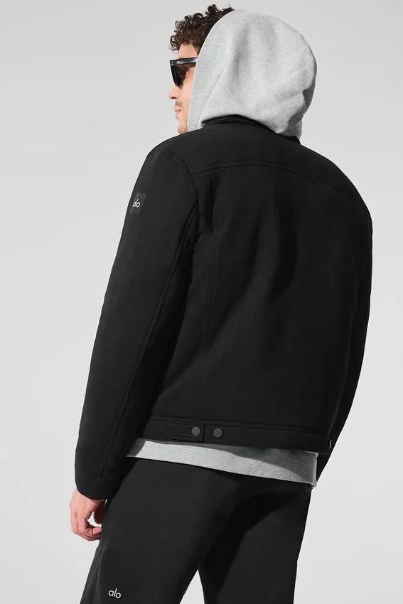 Ease Trucker-jacka – Svart