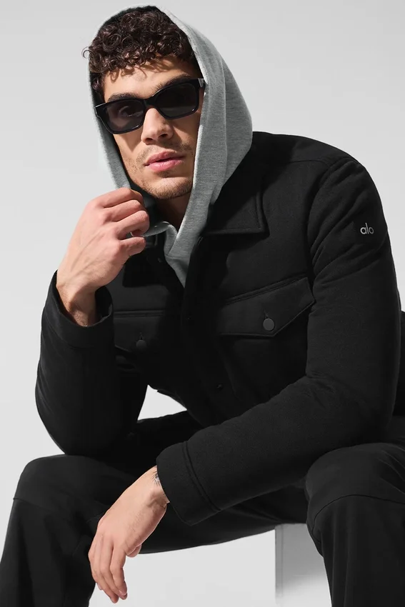 Ease Trucker-jacka – Svart