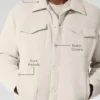 Ease Trucker Jacket – Bone