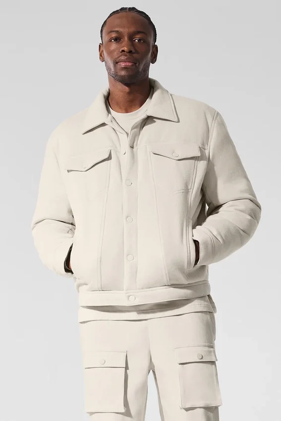 Ease Trucker Jacket – Bone