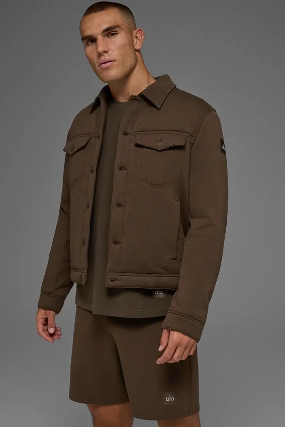 Ease Trucker Jacket – Espresso