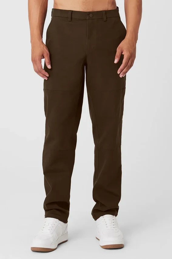 Edition Sueded Byxor – Espresso