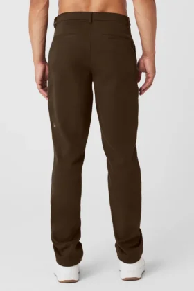 Edition Sueded Byxor – Espresso