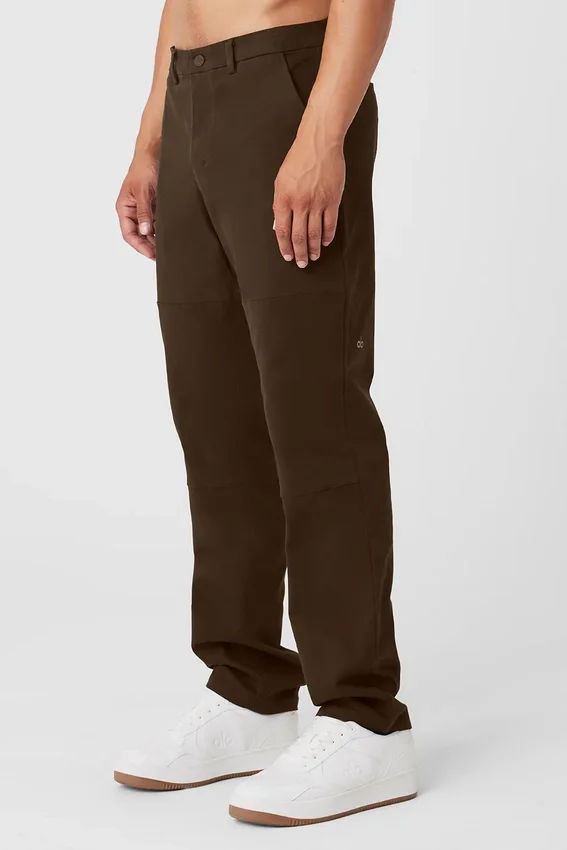 Edition Sueded Byxor – Espresso