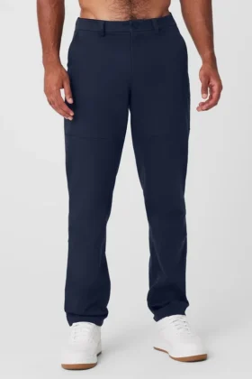 Edition Sueded Byxor – Navy