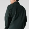 Edition Sueded Jacket – Charcoal Green