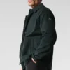 Edition Sueded Jacket – Charcoal Green