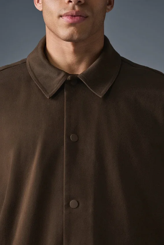 Edition Sueded Jacket – Espresso