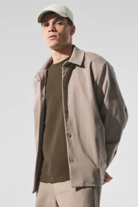 Edition Sueded Jacket – Gravel