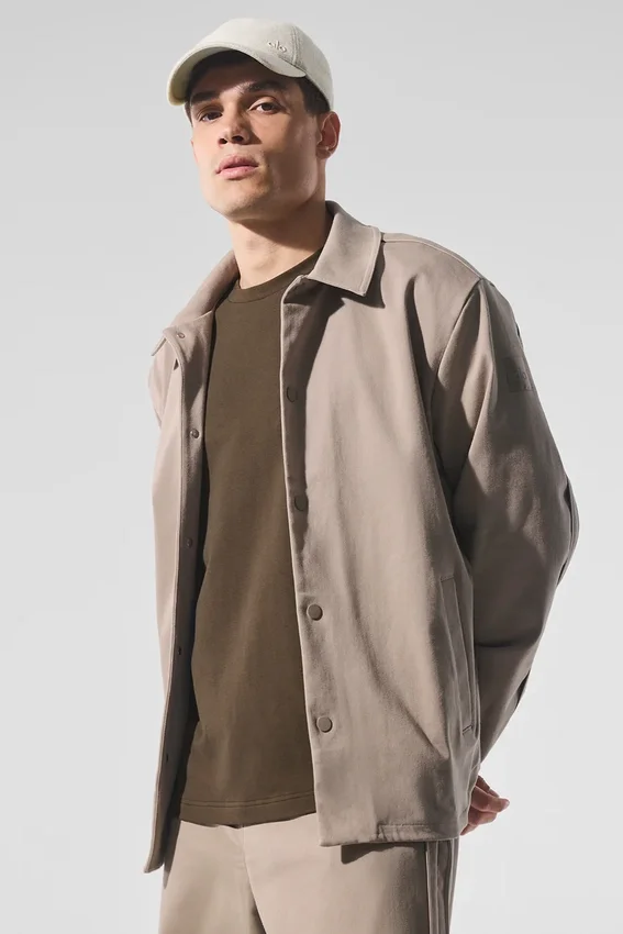 Edition Sueded Jacket – Gravel