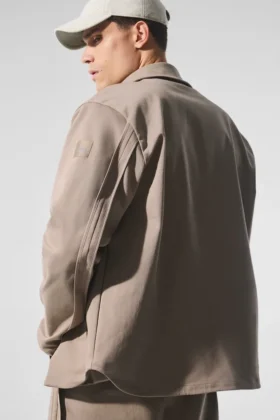 Edition Sueded Jacket – Gravel