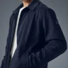Edition Sueded Jacket – Navy