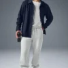 Edition Sueded Jacket – Navy