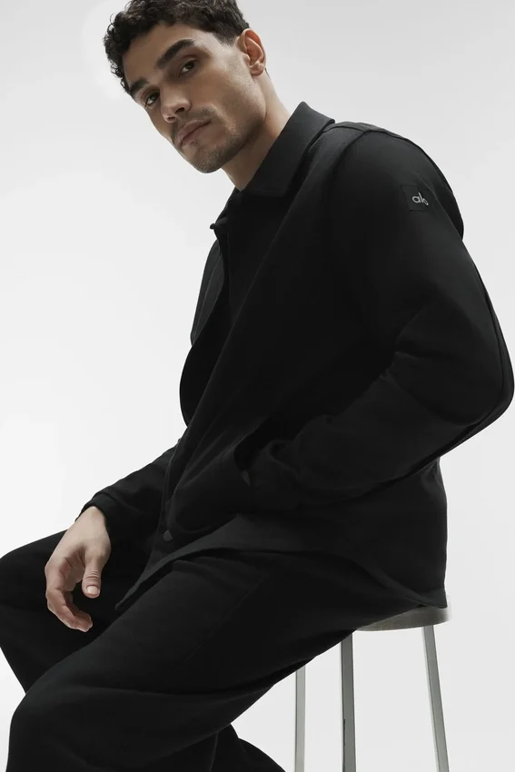 Edition Sueded Jacket – Svart