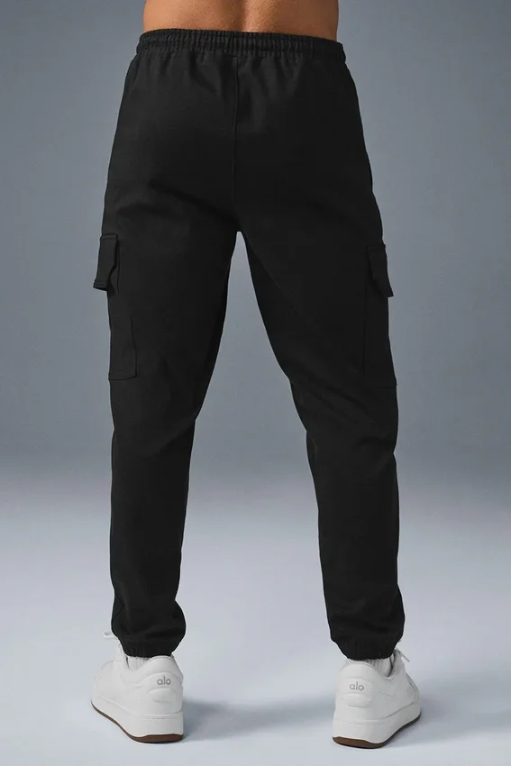 Edition Sueded Jogger – svart