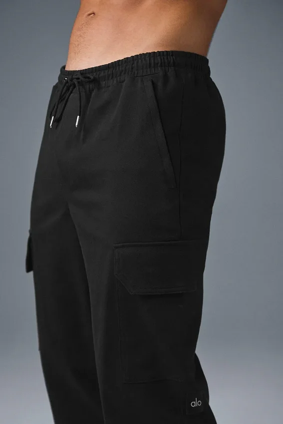 Edition Sueded Jogger – svart