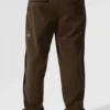 Edition Sueded Straight Leg Byxor – Espresso