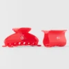 Effortless Claw Clip (2-pack) – Bright Red