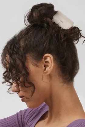 Effortless Claw Clip – Vit pärla