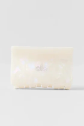 Effortless Claw Clip – Vit pärla
