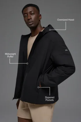 Elemental Full-Zip Jacket – Svart