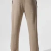 Elevate Waffle Straight Leg Byxor – Gravel