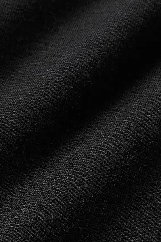 Essential kortärmad street-T-shirt – svart