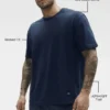 Essential kortärmad Street Tee – Navy