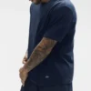 Essential kortärmad Street Tee – Navy
