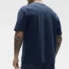 Essential kortärmad Street Tee – Navy