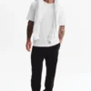 Essential kortärmad Street Tee – White