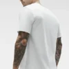 Essential kortärmad Street Tee – White