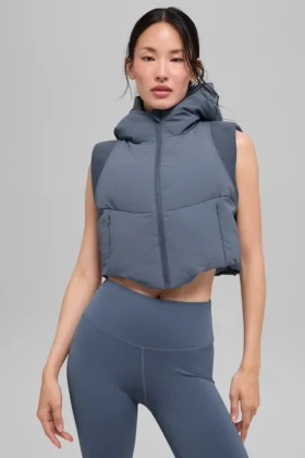 Fast Lane Puffer Väst – Bluestone