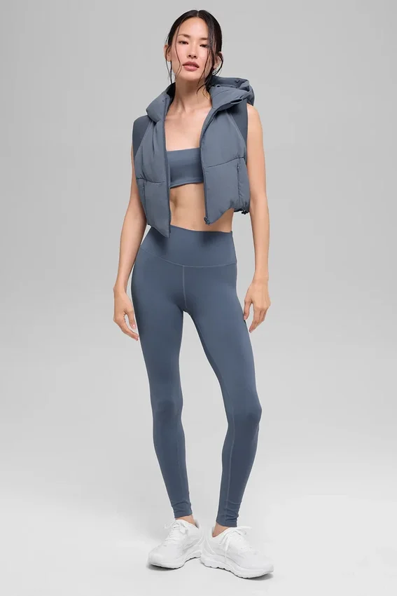 Fast Lane Puffer Väst – Bluestone