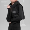 Fast Lane Puffer Väst – Svart