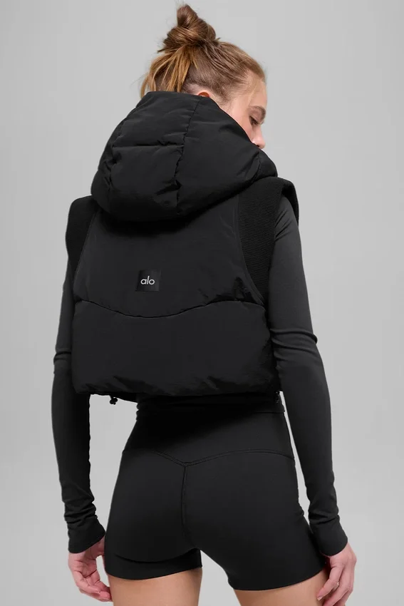 Fast Lane Puffer Väst – Svart