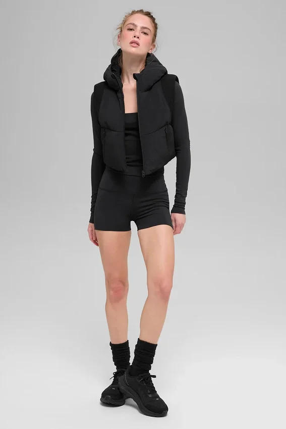 Fast Lane Puffer Väst – Svart