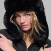 Faux Fur Starstruck Hattar – Black