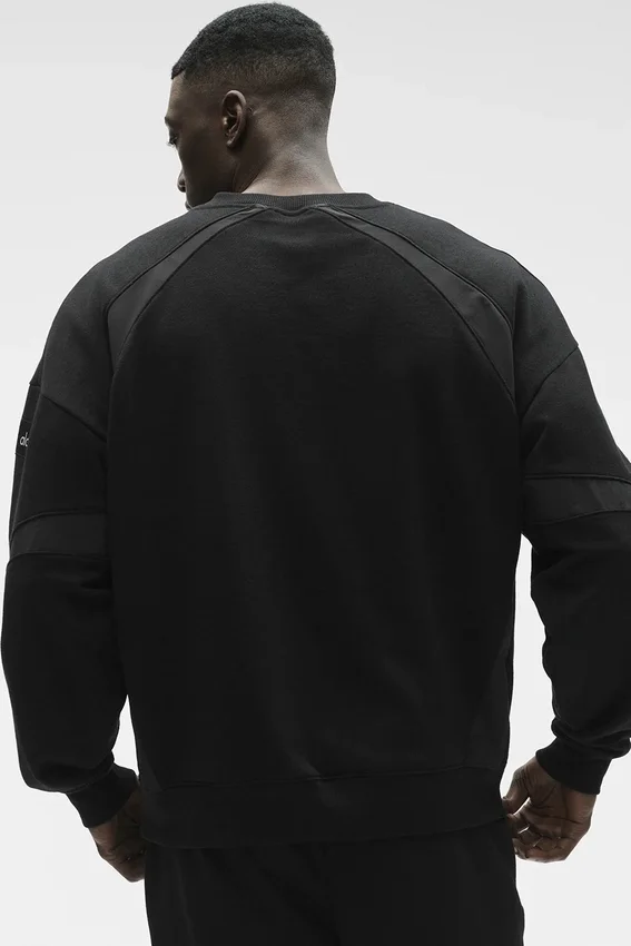 Field Crew Neck Sweatshirt – Svart