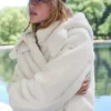 Foxy-jackor i fuskpäls – Ivory