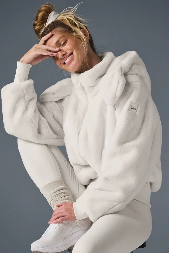 Foxy-jackor i fuskpäls – Ivory